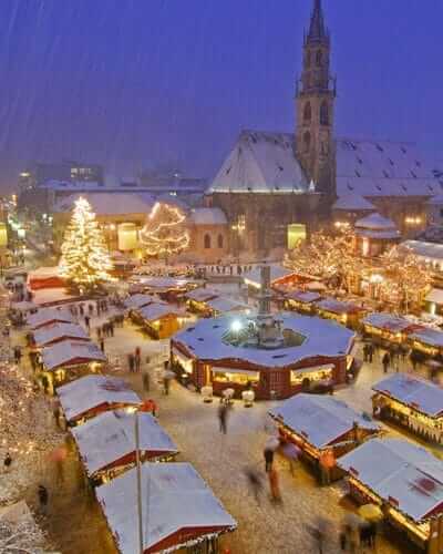 Kerstmarkt Bolzano met dank aan Alto Adige Marketing