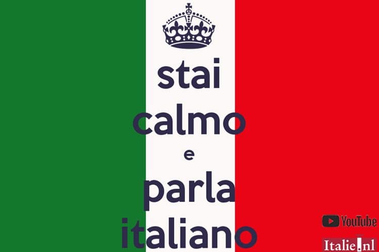 Italiaanse les op You Tube - Stai calma e parla italiano