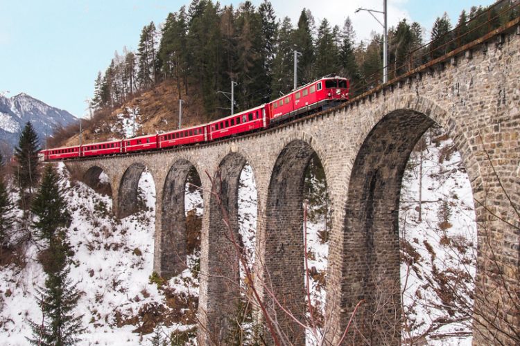 Bernina Express, Trenino Rosso, Rhätische Bahn© Claudia Zanin